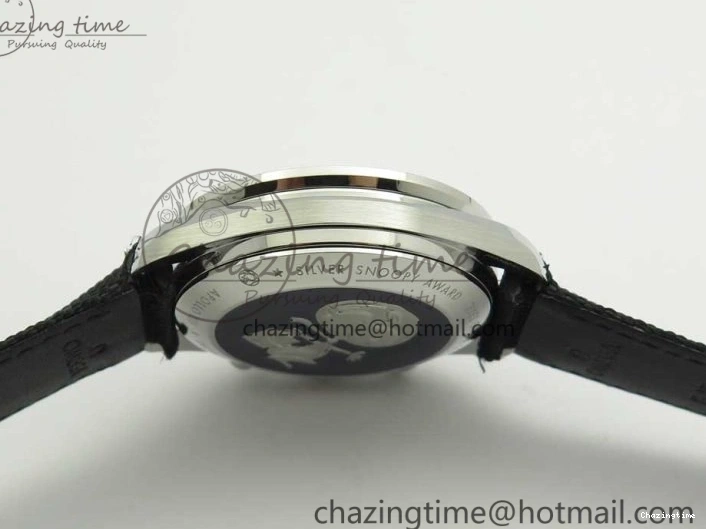 0723 Speedmaster SS Snoopy OMF Best Edition White Dial on Nylon Strap Manual Winding Chrono Movement WellDesigned 7990